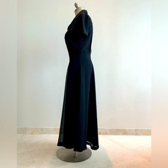 Pat Argento Little Black Dress Sz 10 - Picture 2 of 4